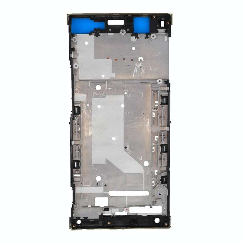 Front Housing LCD Frame Bezel Plate for Sony Xperia XA1 Ultra (Gold)