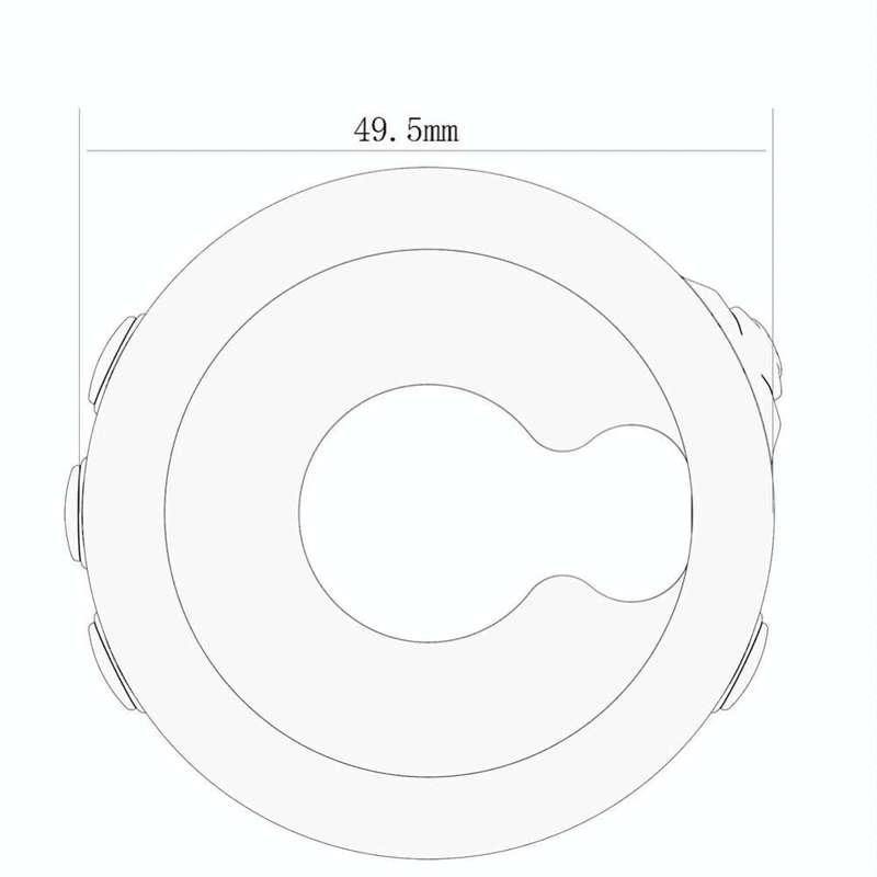 For Garmin Fenix 5S Solid Color Silicone Watch Protective Case(Black)