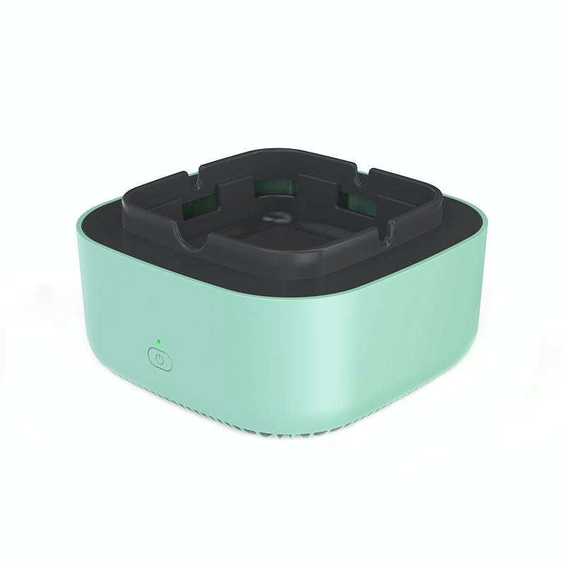 Electronic Ashtray Household Air Purifier(Fresh Green)