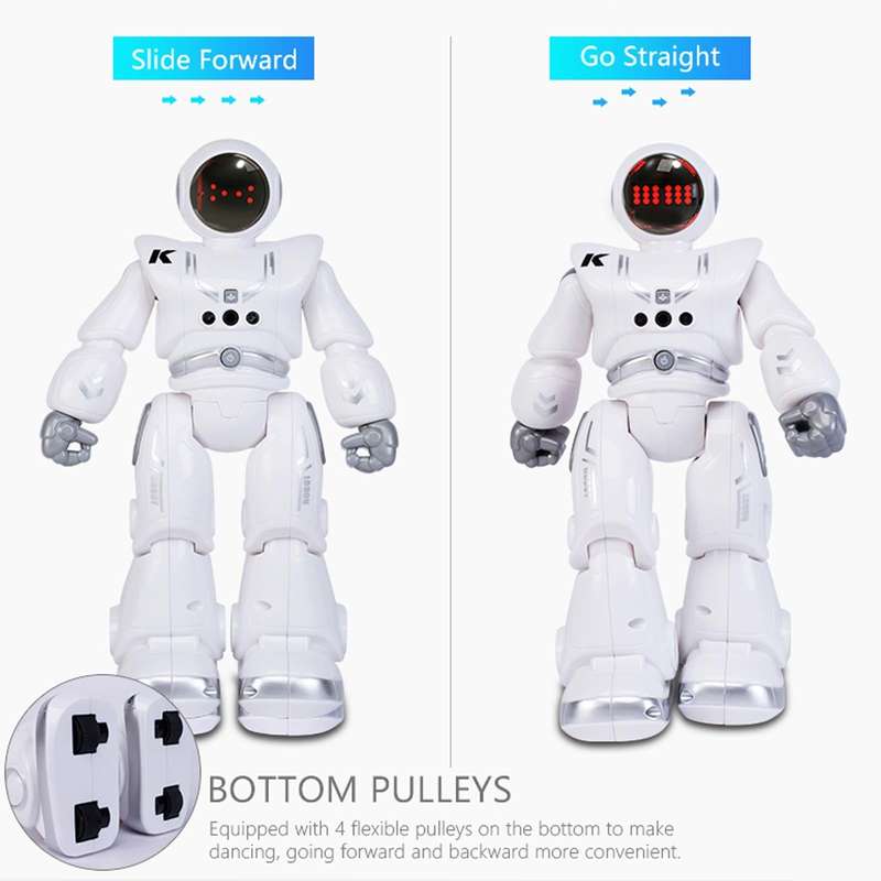 JJR/C R18 Gesture Sensing Remote Control Robot(Silver)