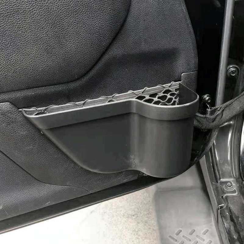 2 PCS Car Door Cup Holder Auto Storage Box Multi-use Tools Organizer Boxes for Jeep Wrangler JK 2...