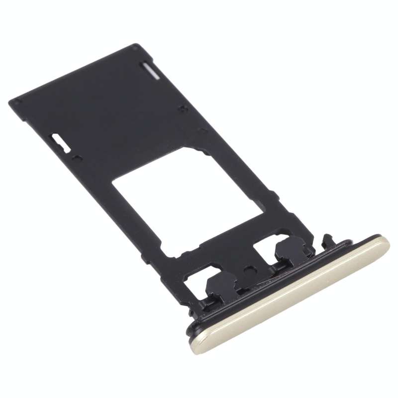 SIM Card Tray + Micro SD Card Tray for Sony Xperia X Performance (Gold)