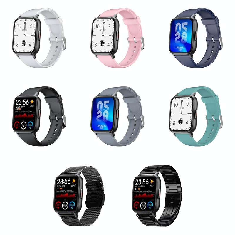 QS16Pro 1.69-Inch Health Monitoring Waterproof Smart Watch, Supports Body Temperature Detection, ...