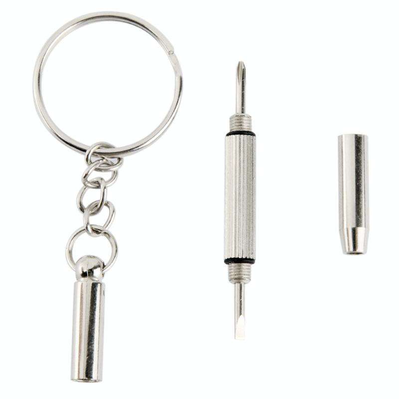 3 in 1 Professional Mini Screwdriver Repair Tool with Keychain for Watch / Mobile Phone / Camera ...
