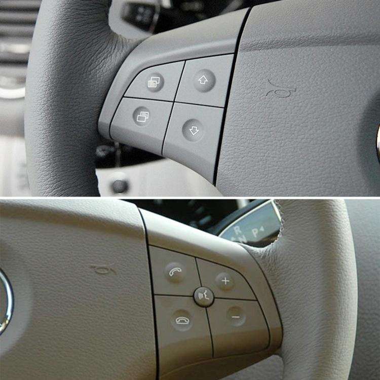 Car Left Side 5-button Steering Wheel Switch Buttons Panel 1648200010 for Mercedes-Benz W164, Lef...