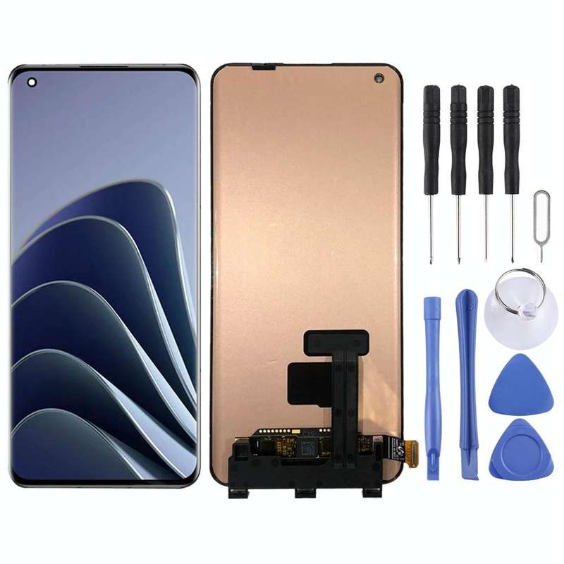 For OnePlus 10 Pro NE2210 with Digitizer Full Assembly Original LCD Screen (Black)
