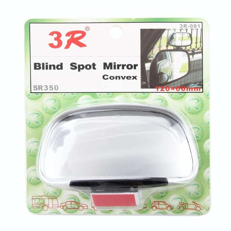 Car Blind Spot Side View Wide Angle Convex Mirror Vision Collection Side View Mirror Blind Spot M...