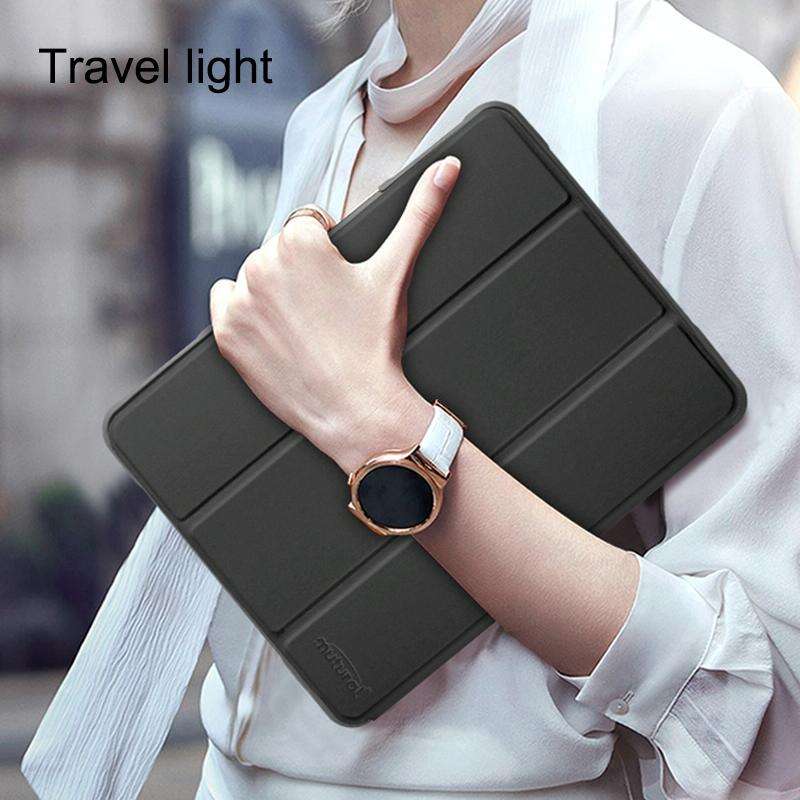 For iPad Pro 10.5 Mutural Horizontal Flip PC + TPU + PU Leather Case with Holder & Pen Slot(Red)