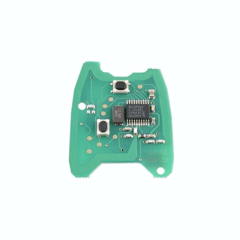 For PEUGEOT 206 / 307 2 Buttons Intelligent Remote Control Car Key with Integrated Chip & Battery...