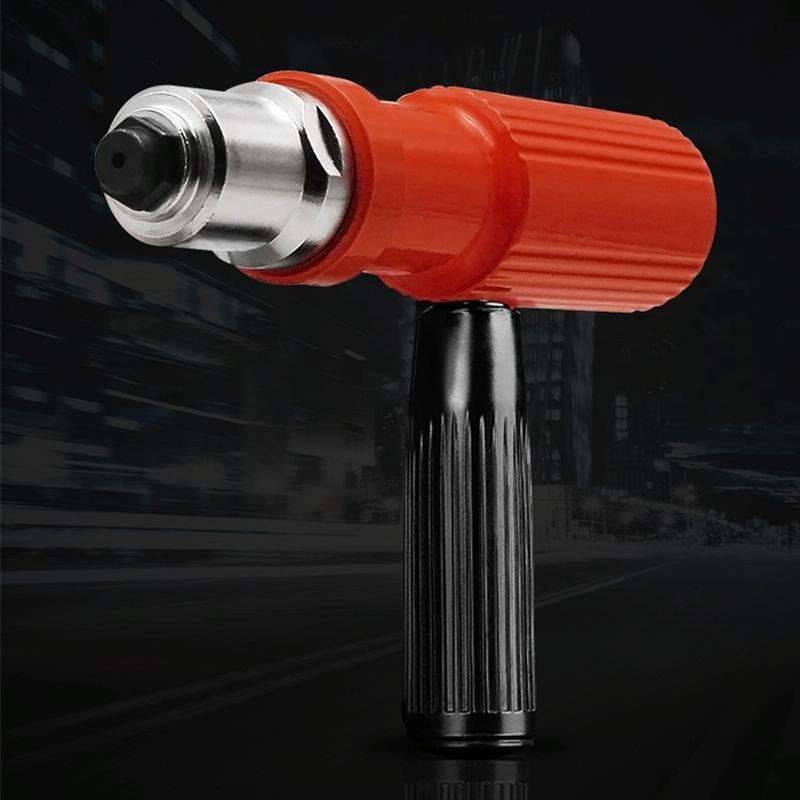 Electric Rivet Machine Conversion Head Accessories (Red)