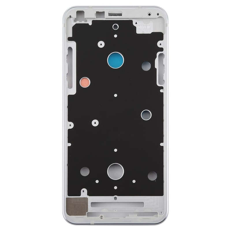 Front Housing LCD Frame Bezel Plate for LG Q7 / Q610 / Q7 Plus / Q725 / Q720 / Q7A / Q7 Alpha(Sil...
