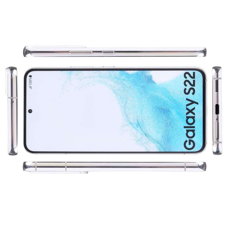 For Samsung Galaxy S22 5G Original Color Screen Non-Working Fake Dummy Display Model (White)