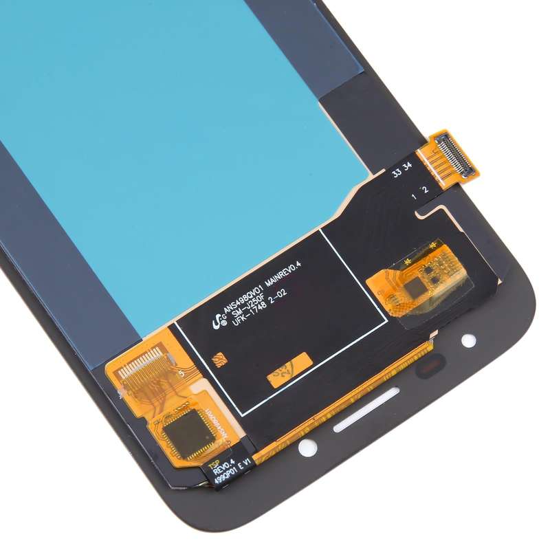OLED Material LCD Screen and Digitizer Full Assembly for Samsung Galaxy J2 Pro 2018 SM-J250(Black)