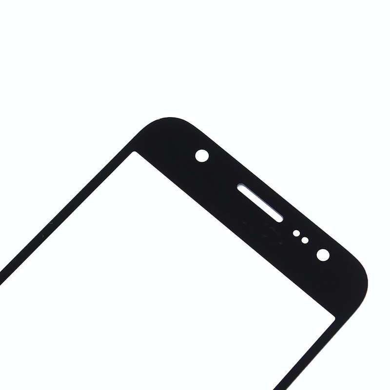 For Galaxy J5 / J500 Front Screen Outer Glass Lens (Black)
