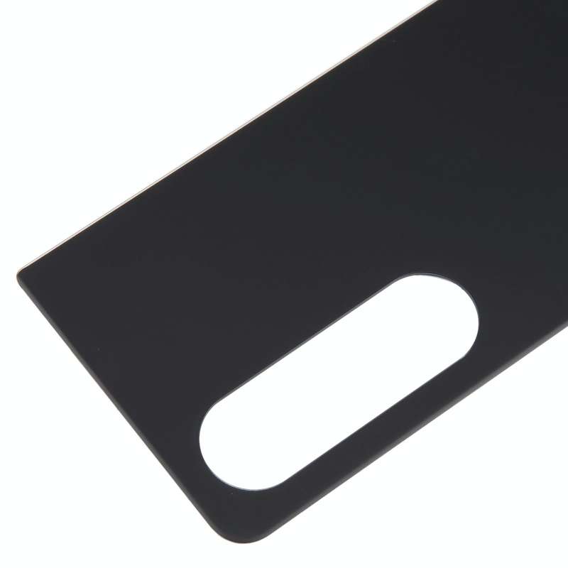 For Samsung Galaxy Z Fold4 SM-F936B Battery Back Cover with Camera Lens Cover(Black)
