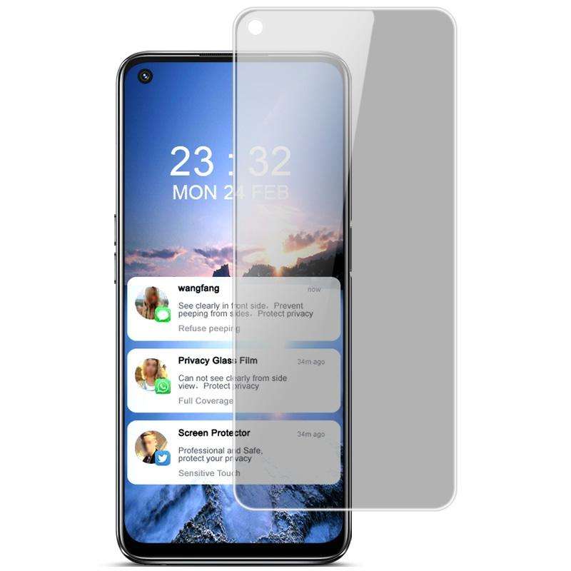 For OPPO A54 4G / 5G & A74 5G IMAK Anti-spy Tempered Glass Film