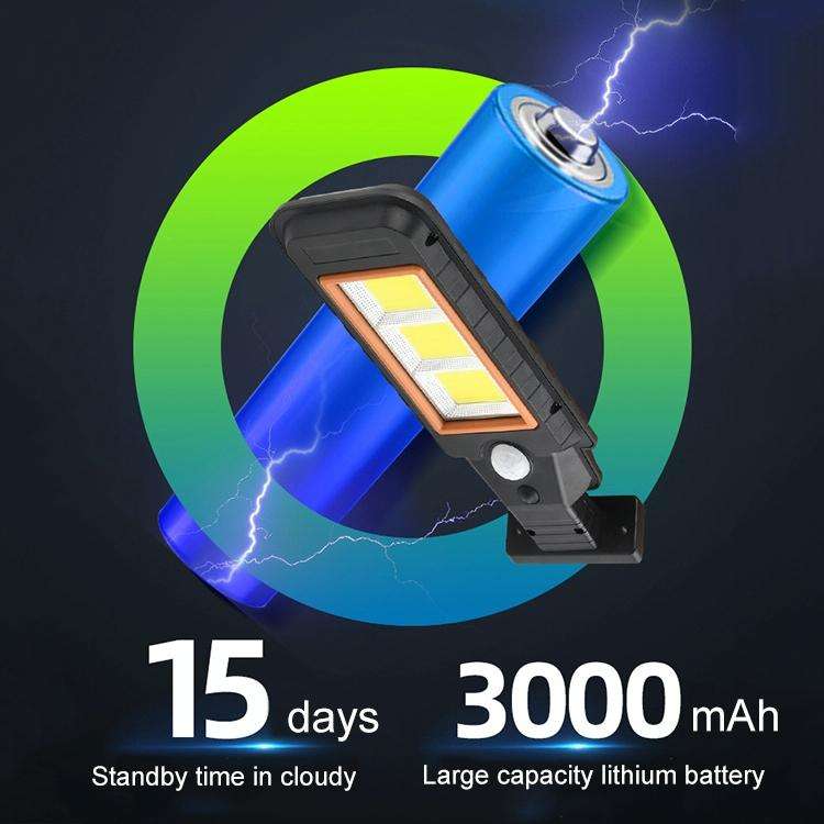 72 LED Solar Lamp Body Induction Wall Lamp LED Outdoor Waterproof Lighting Street Lamp(Green Edge)