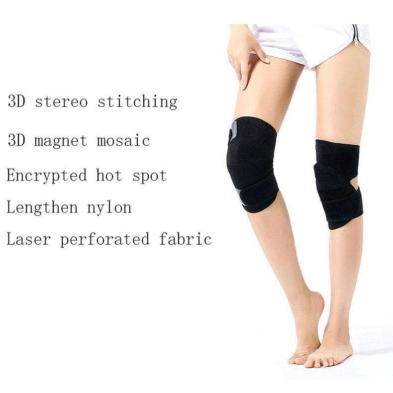 Tourmaline Self-Heating Sports Knee Pads Far Infrared Magnet Moxibustion Warm Knee Pads, Specific...