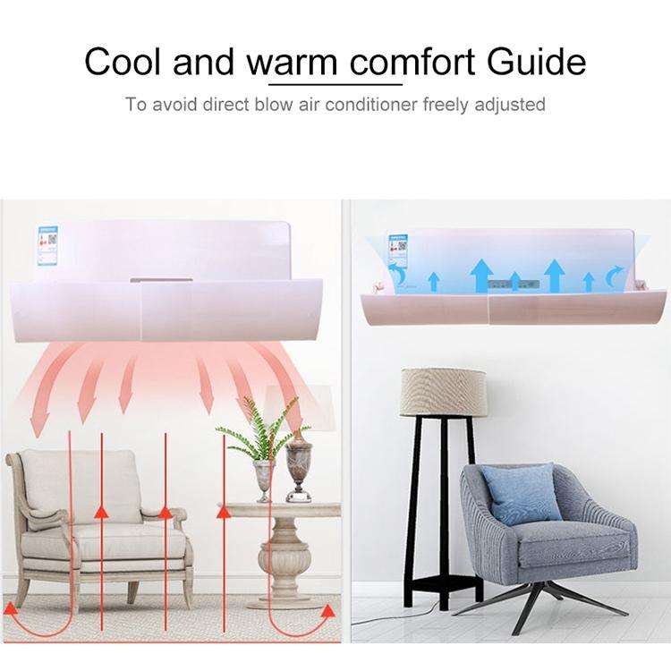 Bedroom Wall-Mounted Baby Universal Anti-Straight Blowing Air Conditioning Windshield Wind Deflec...