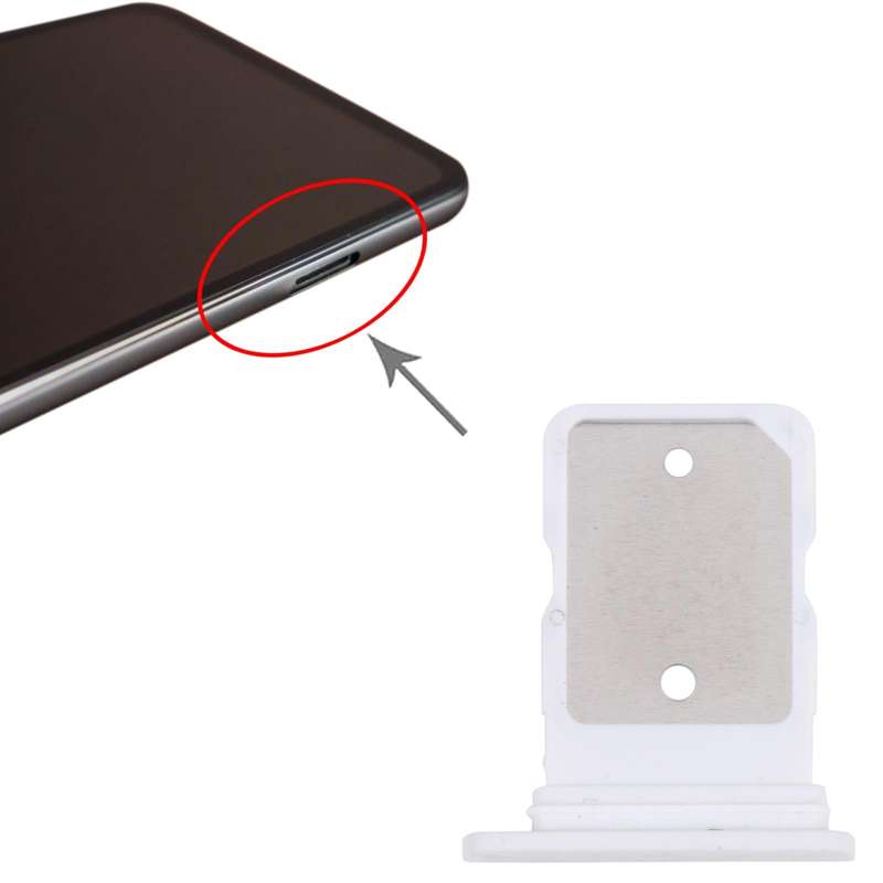 SIM Card Tray for Google Pixel 4a 4G / 4a 5G (White)