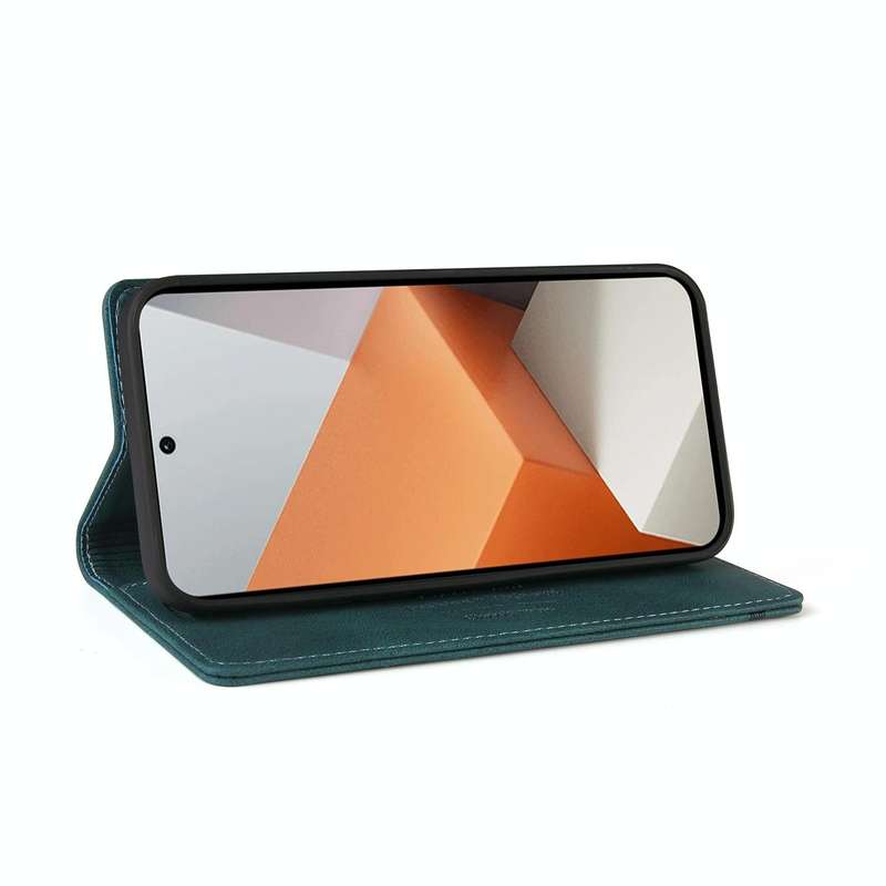 For Xiaomi Redmi Note 13 Pro+ Skin Feel Anti-theft Brush Horizontal Flip Leather Case with Holder...