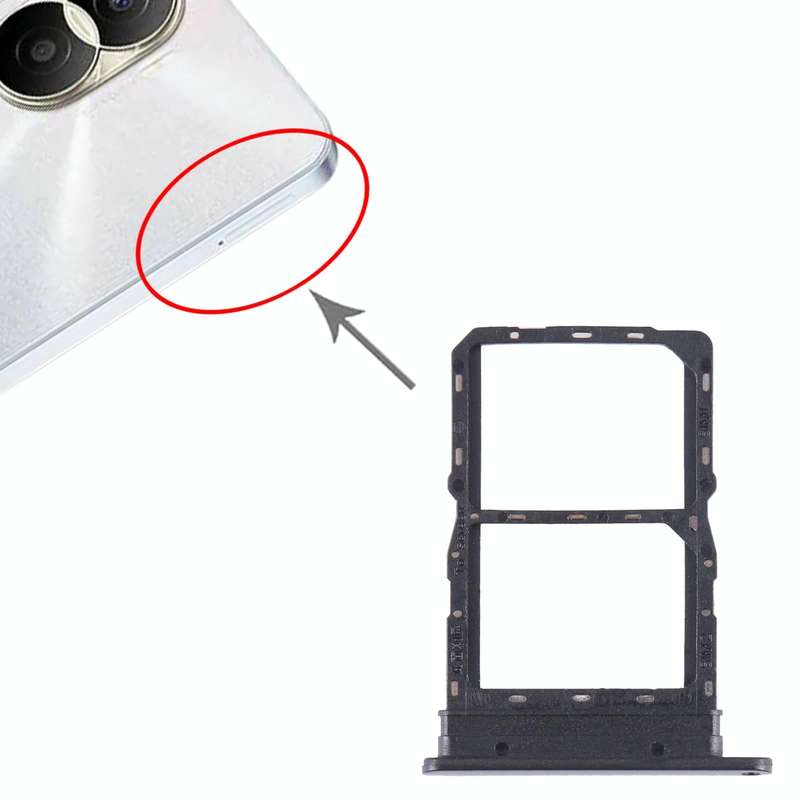 For Honor Play7T SIM + SIM Card Tray (Black)