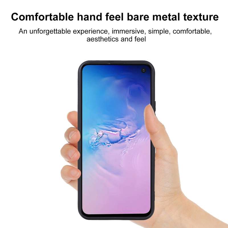 For Samsung Galaxy S10e TPU Phone Case(Black)