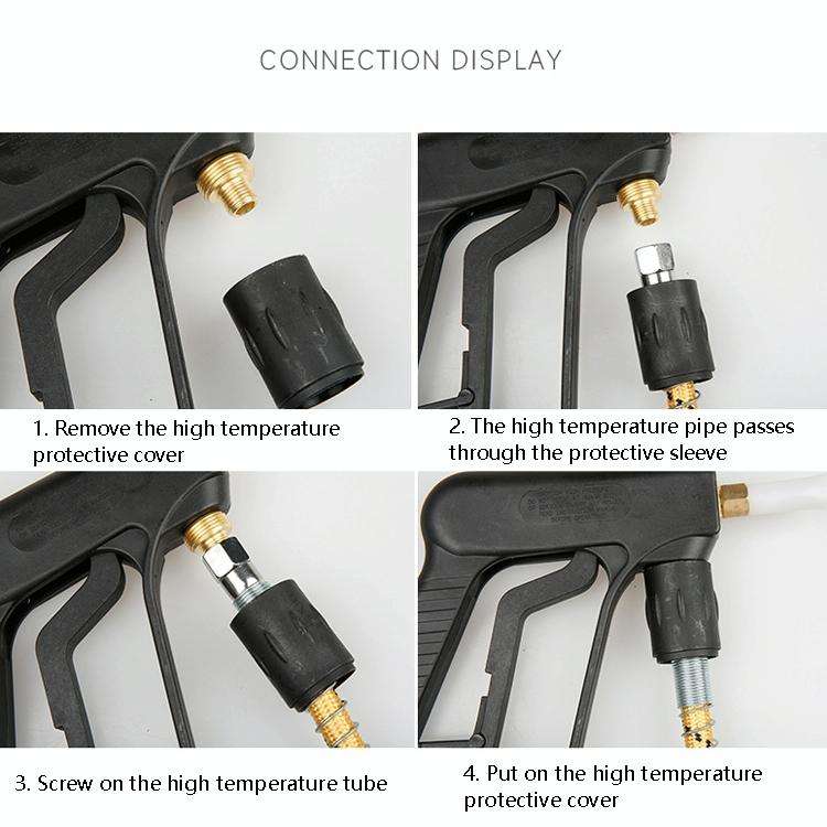 High Pressure Steam Cleaning Machine 2 Points High Temperature Car Washing Cylindrical Nozzle, Sp...