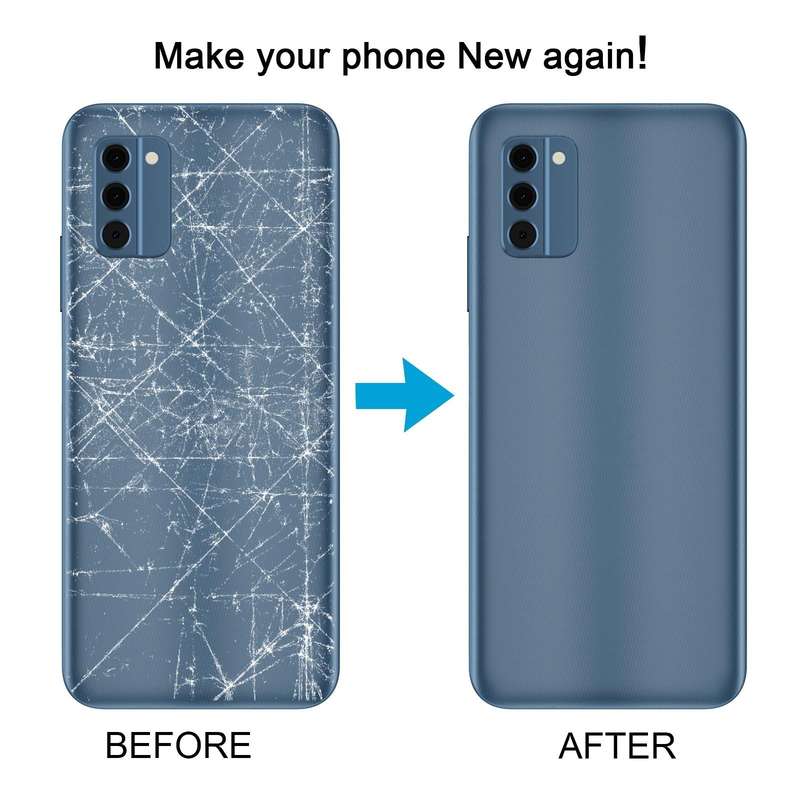 For Nokia C300 Original Battery Back Cover(Blue)