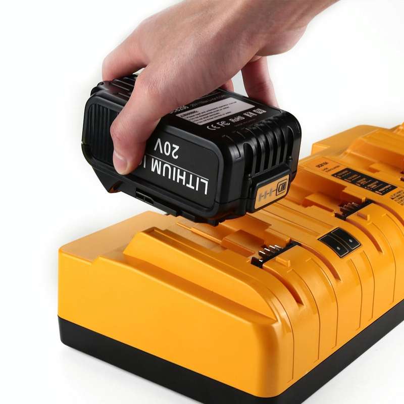 DCB104 Portable Fast Charger 12V-20V Electric Tool Lithium Battery Charger, For Dewalt DCB127 / D...