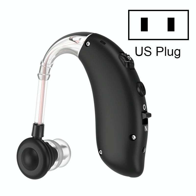 GM-105 Elderly Hearing Aid Sound Amplifier Intelligent Noise Reduction Sound Collector, Style: US...