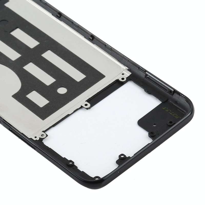 For Vivo Y70s Middle Frame Bezel Plate(Black)
