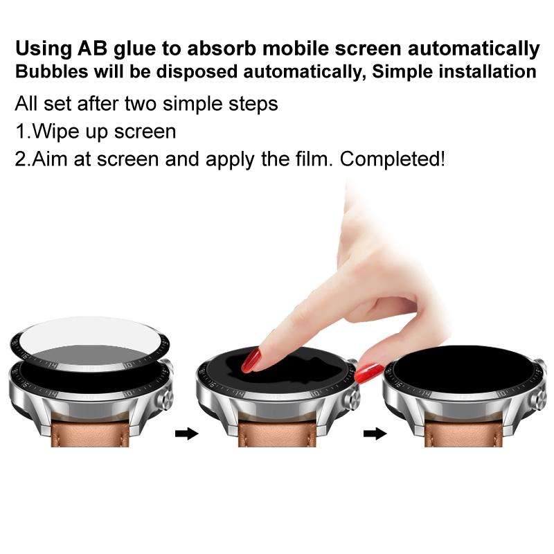 For Garmin Epix IMAK Plexiglass HD Watch Protective Film