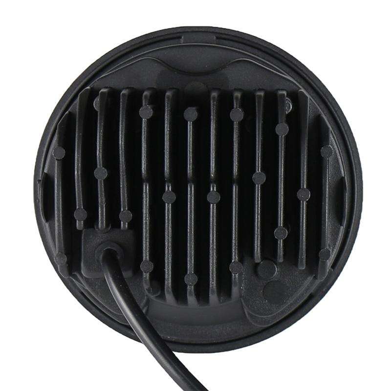 5.75 inch DC12V 6000K-6500K 40W Car LED Headlight for Harley(Black)