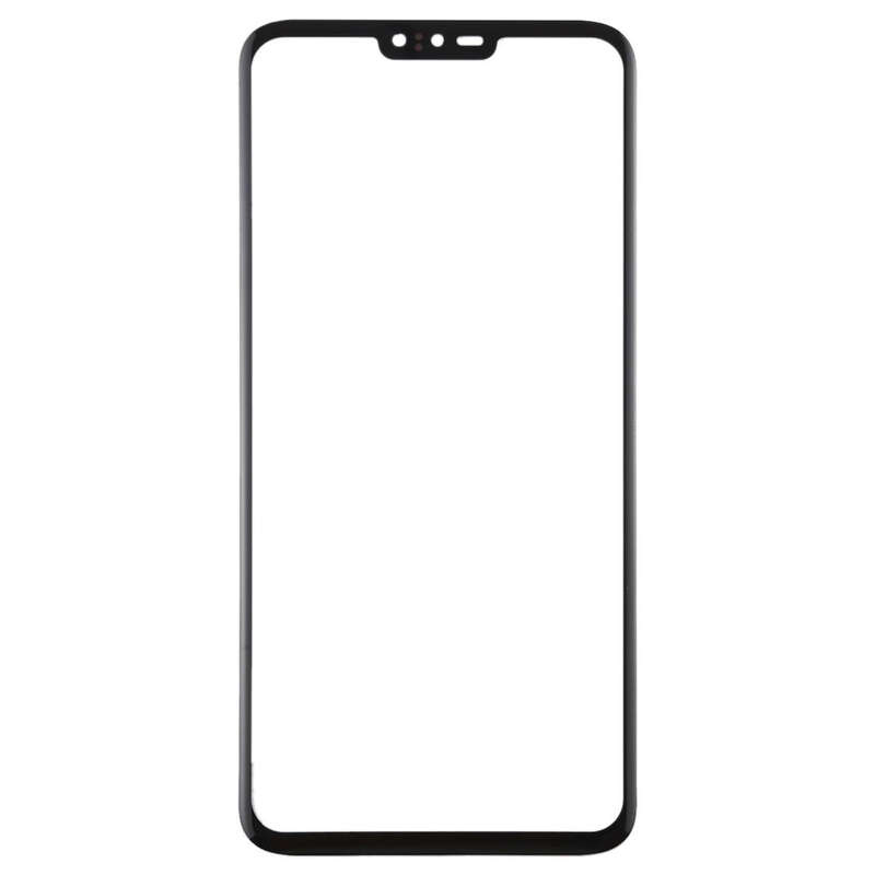Front Screen Outer Glass Lens for LG V40 ThinQ (Black)