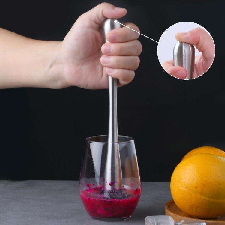 Fruit Crushed Popsicles Crushed Ice Hammer Bartender Mashed Sticks, Specification: Large