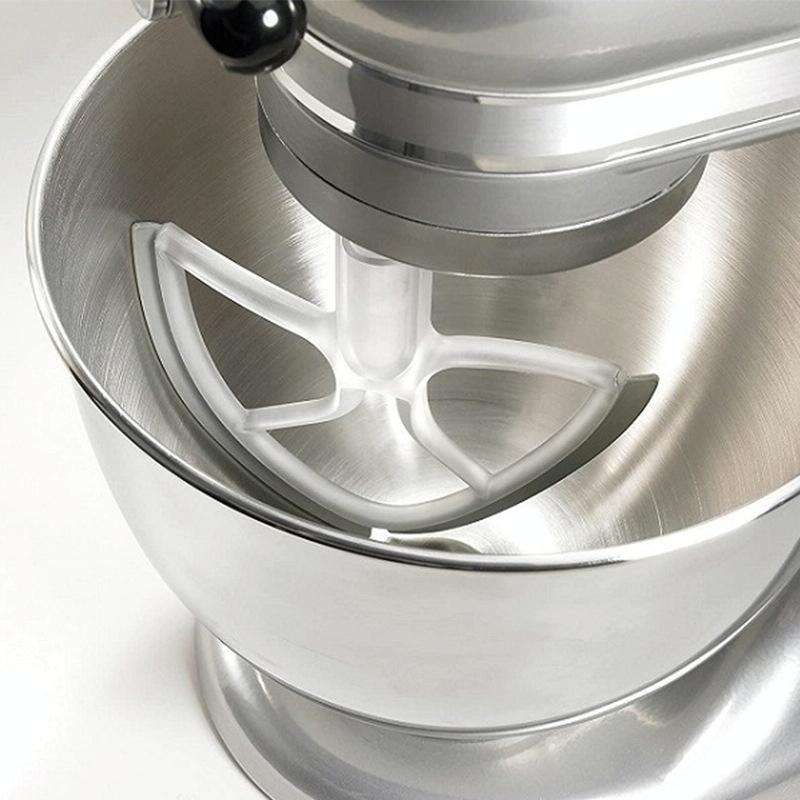 For KitchenAid 5QT Bowl-Lift Stand Mixers Plastic Flat Beater Paddle With Silicone Edges