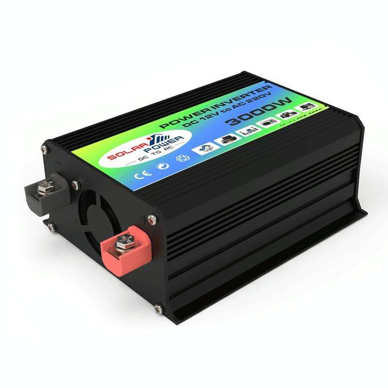 Tang I Generation 12V to 110V 3000W Modified Square Wave Intelligent Car Power Inverter with Dual...