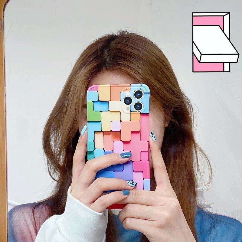 For iPhone 11 Pro Max Painted Pattern TPU Protective Case(Multicolor)