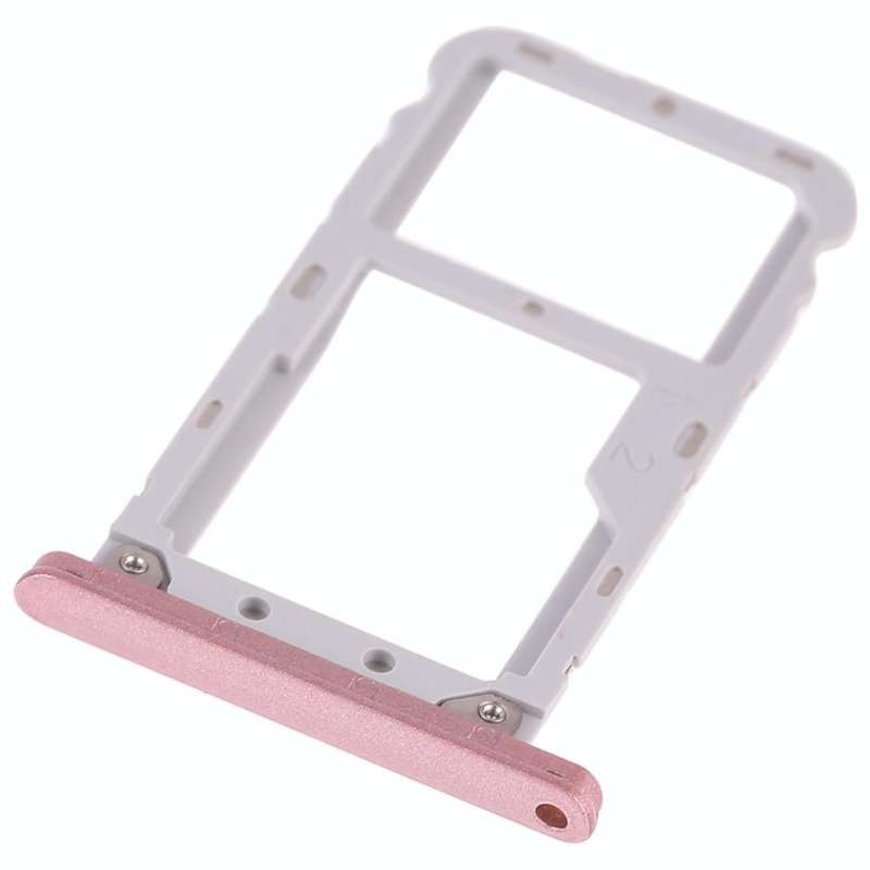 SIM Card Tray + SIM Card Tray / Micro SD Card Tray for Asus Zenfone Live ZB501KL(Rose Gold)