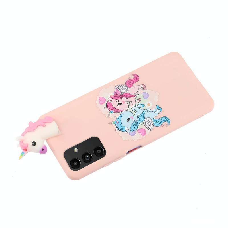 For Samsung Galaxy A14 5G Shockproof Cartoon TPU Phone Case(Love Unicorn)
