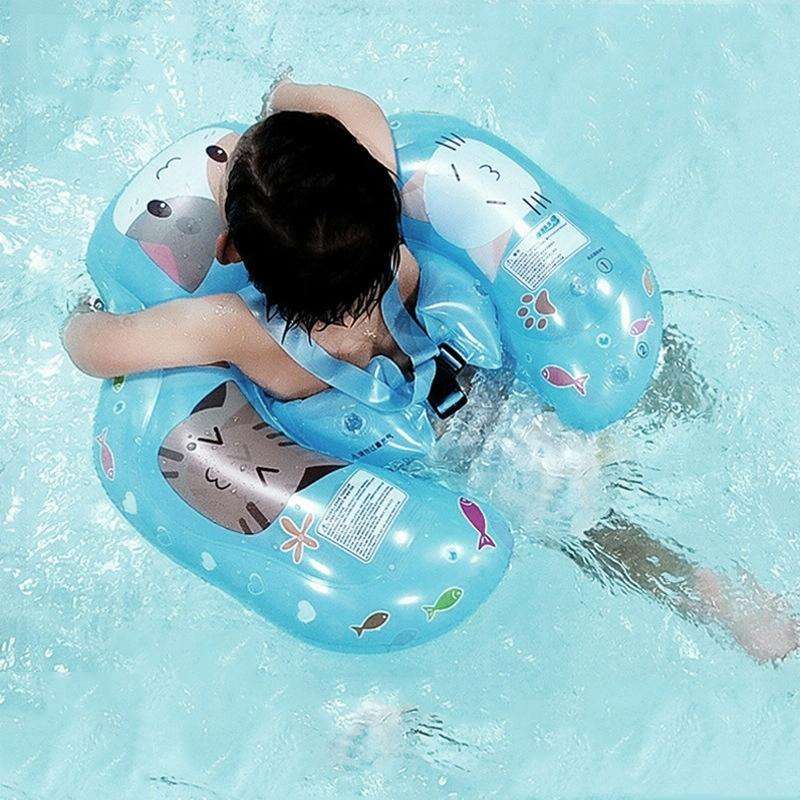 Children Lying Ring Baby Underarm Anti-Rollover Swimming Ring, Style: Water Elf (Large)