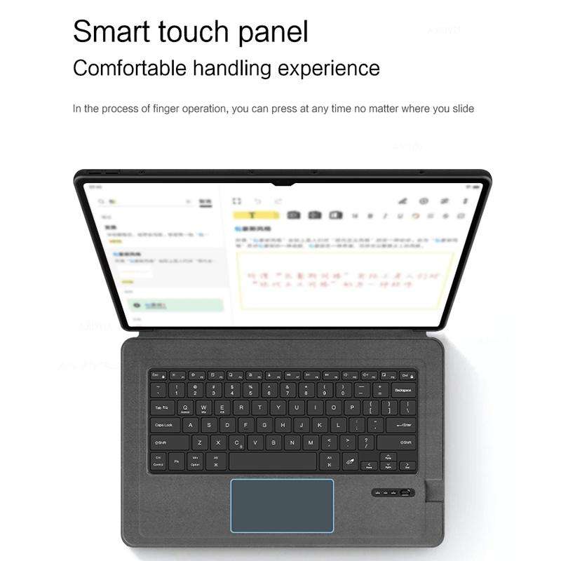 For Samsung Galaxy Tab S9 Ultra 14.6-Inch X910/X916 Touchpad Keyboard Case, Spec: Keyboard Case a...