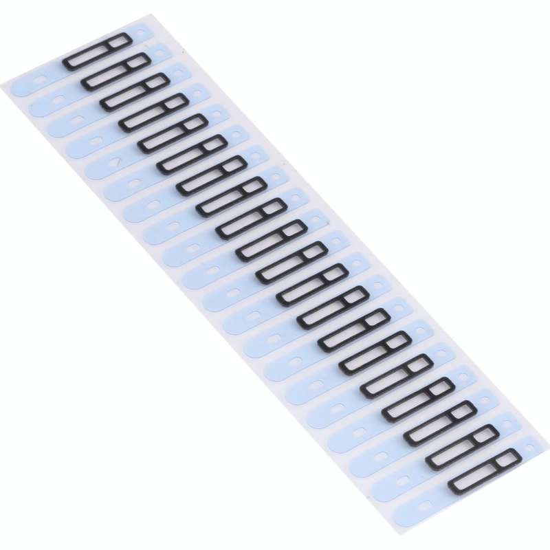 100 PCS Speaker Ringer Buzzer Dustproof Sponge Foam Pads for iPhone X / XS