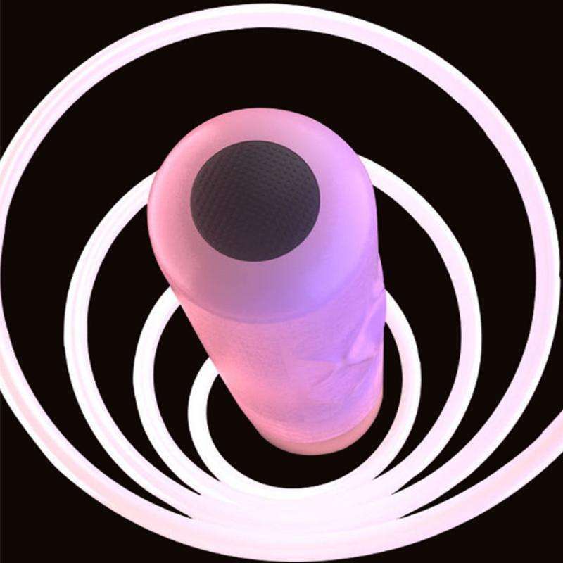 Glowing Skipping Rope Fitness Exercise Student Racing Training(Blue)
