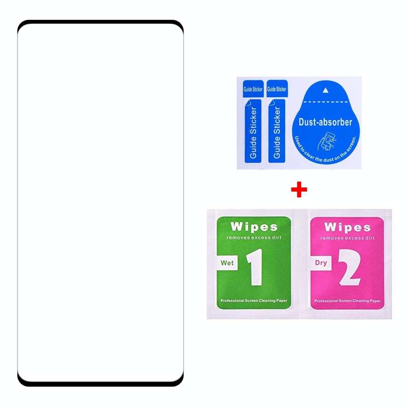 For vivo V30 / V30 Pro 3D Curved Edge Full Screen Tempered Glass Film