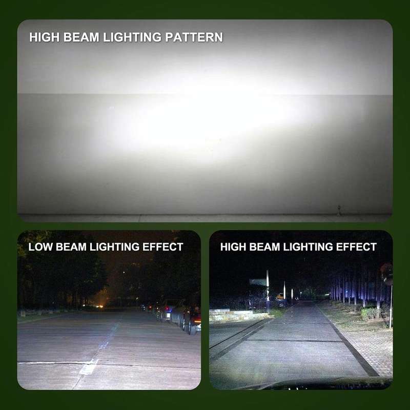 2 PCS S2 H13 / 9008 18W 6000K 1800LM IP65 2 COB LED Car Headlight Lamps, DC 9-30V(Cool White)