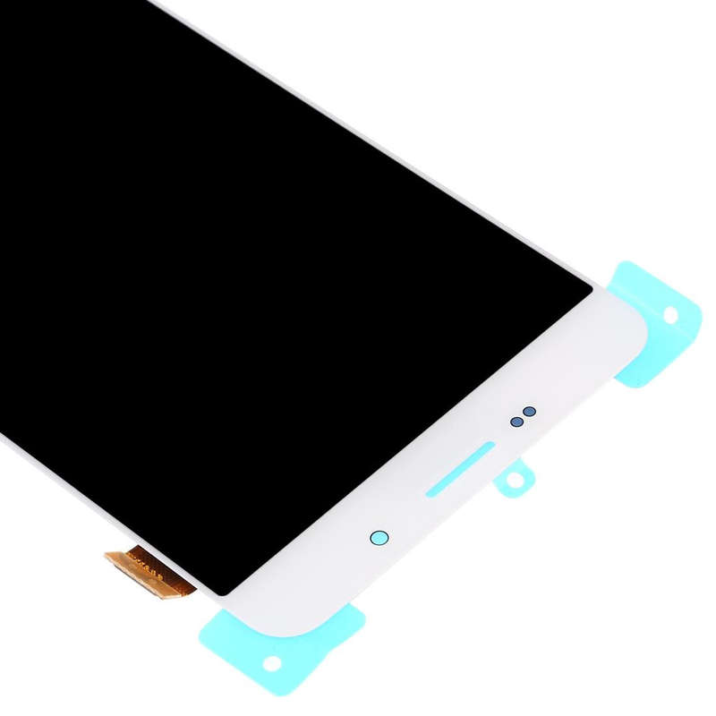 Original Super AMOLED LCD Screen for Galaxy A9 Pro (2016) / A910F Digitizer Full Assembly (White)