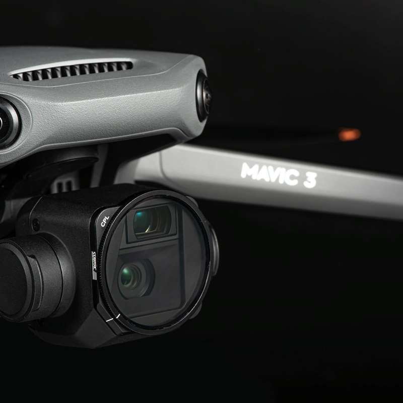 For DJI Mavic 3 STARTRC 1110300 CPL Lens Filter(Black)