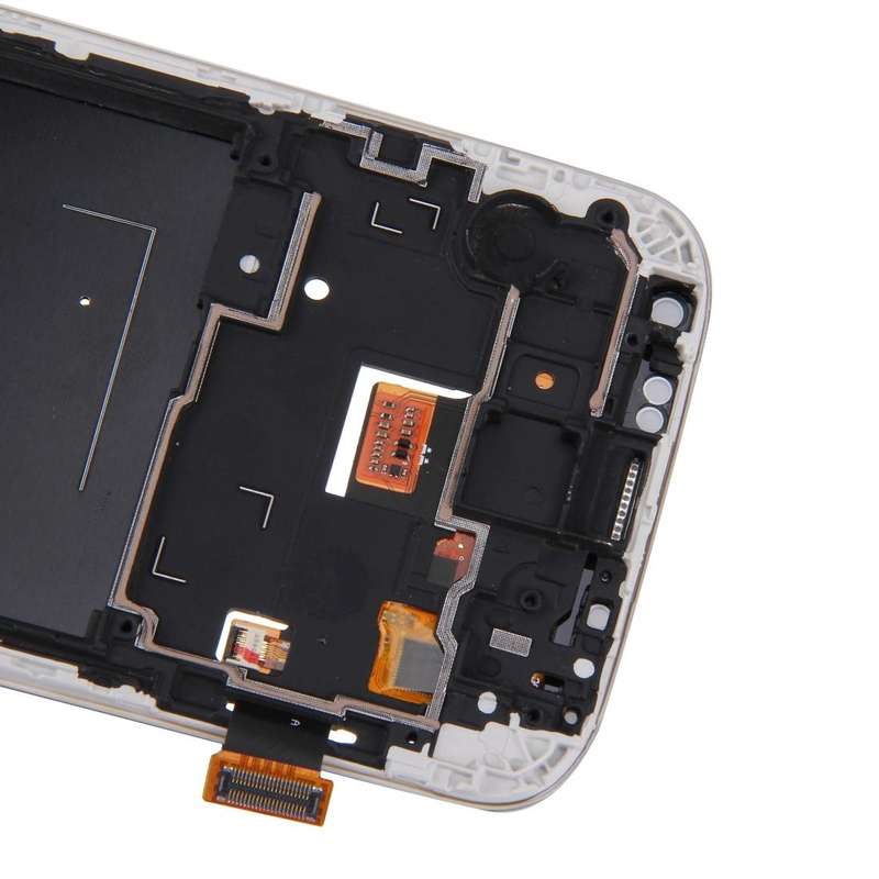LCD Display (TFT) + Touch Panel with Frame for Galaxy S IV / i9500 / i9505(White)